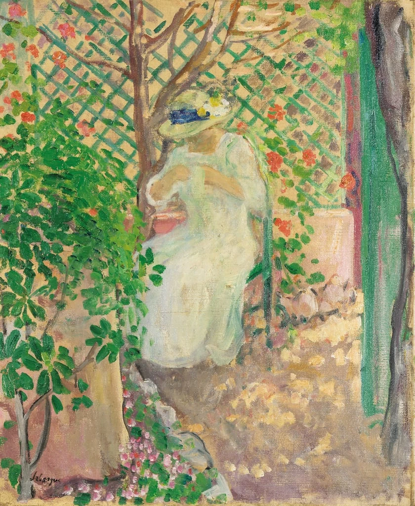 Marthe Lebasque nella Gloriette